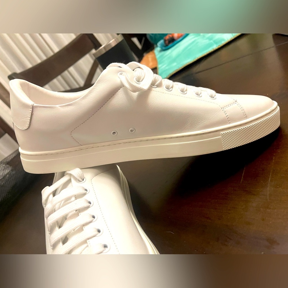 Burberry White Sneakers Minimalist Design - Picture 7 of 15